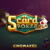 5 Card Poker on lucky taya